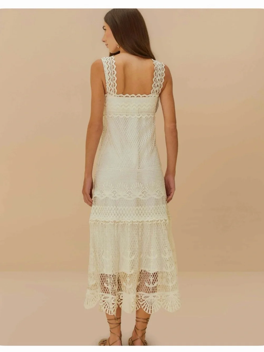 Off-White Nautical Guipure
Maxi Dress M NWT - Picture 10 of 13